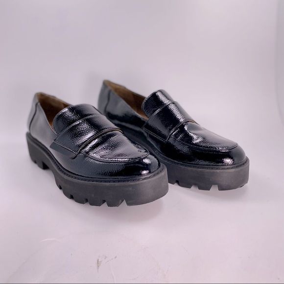 Franco Sarto Shoes - Franco Sarto Brindy Platform loafers Color Black SZ 8.5. 1.5” Block Heel.
